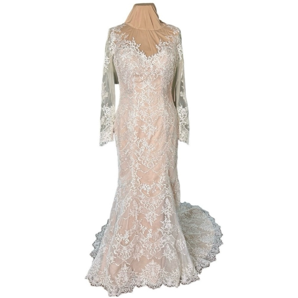 NWT 👰‍♀️ BHLDN Long Sleeve Lace Wedding Gown